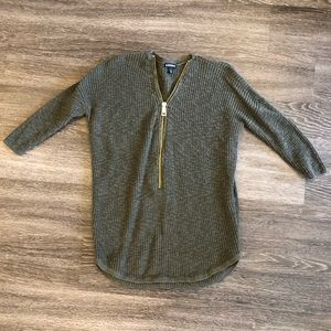 Express 3/4 sleeve sweater